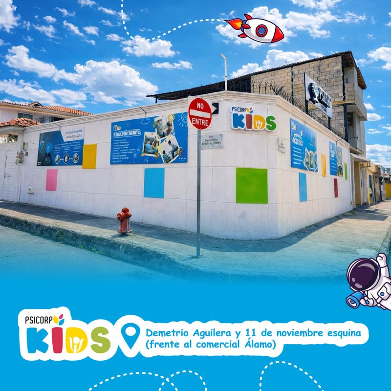 Fachada sucursal Psicorp Kids